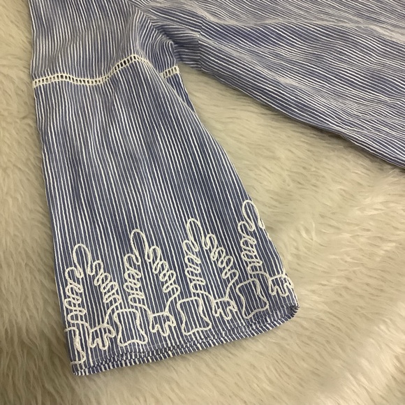 Stella & dot summer beach embroidered top size medium - Picture 4 of 6